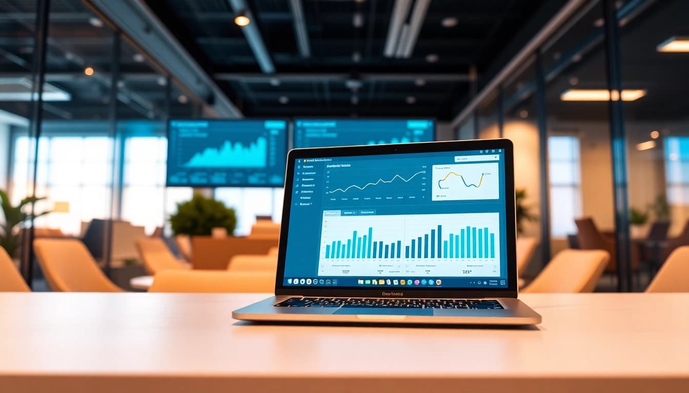 Track real-time data with an advanced SEO Rank Tracker on a professional dashboard.