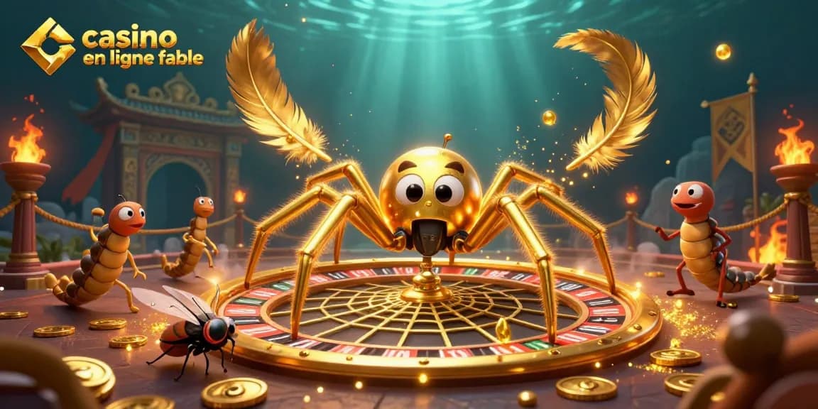 Placez vos paris dans un casino en ligne fiable avec cette scène captivante.