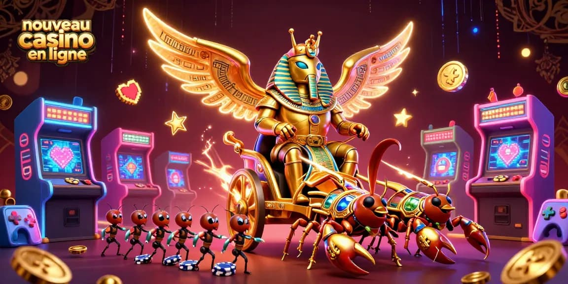 Profitez de l'univers captivant du nouveau casino en ligne avec des jeux éblouissants et des animations fascinantes.