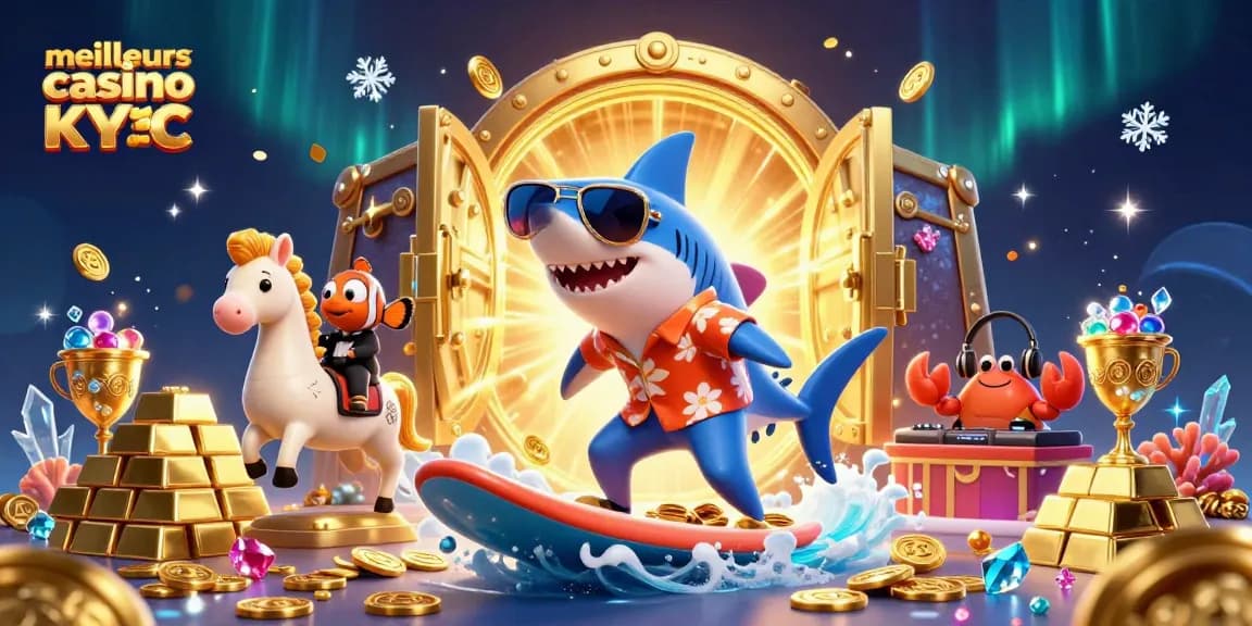 Explorez les meilleurs casinos sans KYC avec une expérience de jeu rapide et anonyme.