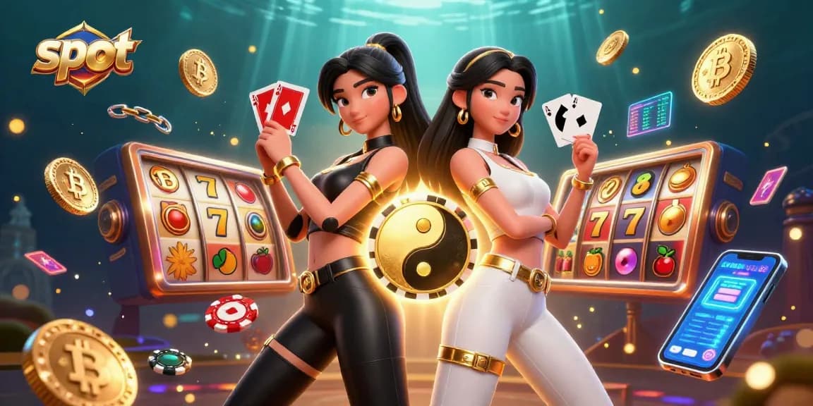 Engage in exciting slot gameplay with dynamic symbols and vibrant characters centered around thrilling casino themes.