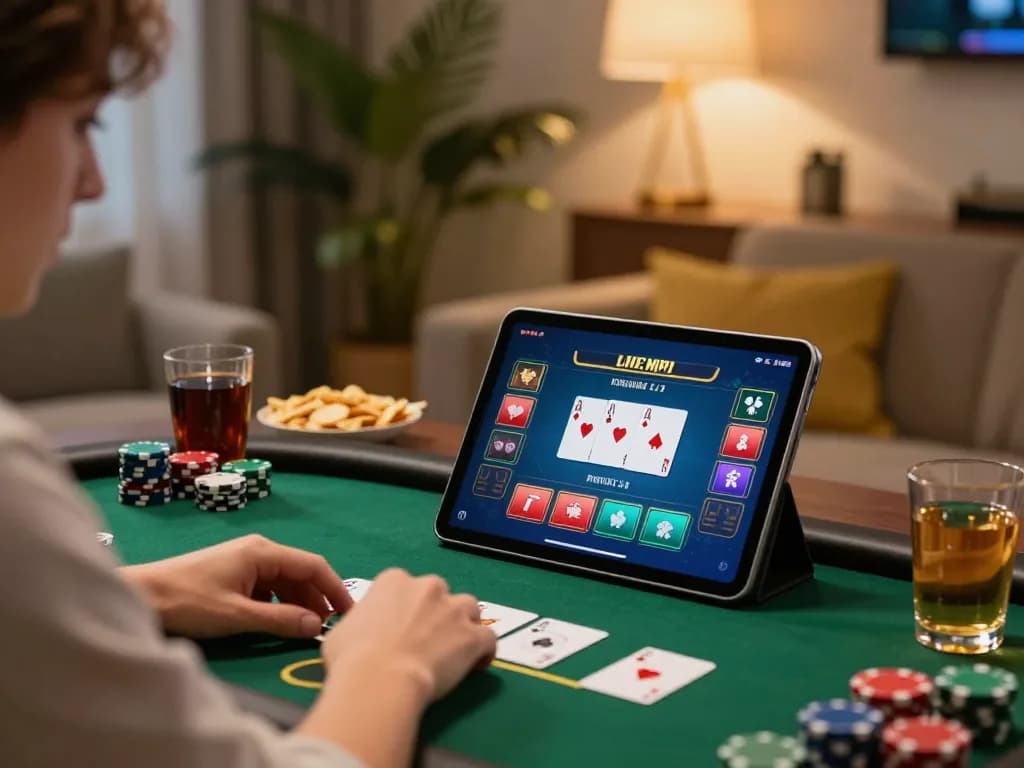 Rasakan aksi poker yang mendebarkan dengan paris888 di tablet dalam suasana rumah yang nyaman.