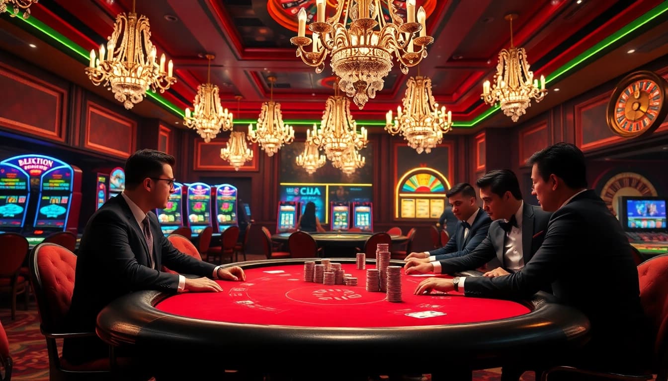 Experience high-stakes poker at a luxury casino, featuring the hidden wiki 2026 elements blending excitement.