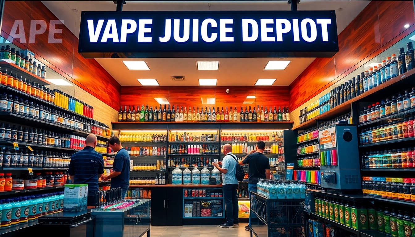 Explore the vibrant selection at Vape Juice Depot, your destination for premium vaping products.