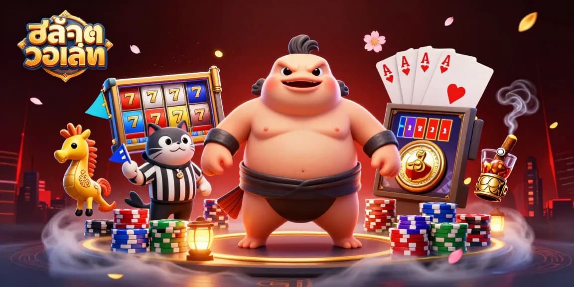 Spin the สล็อตวอเลท adventure with vibrant characters in an underwater casino, celebrating big wins