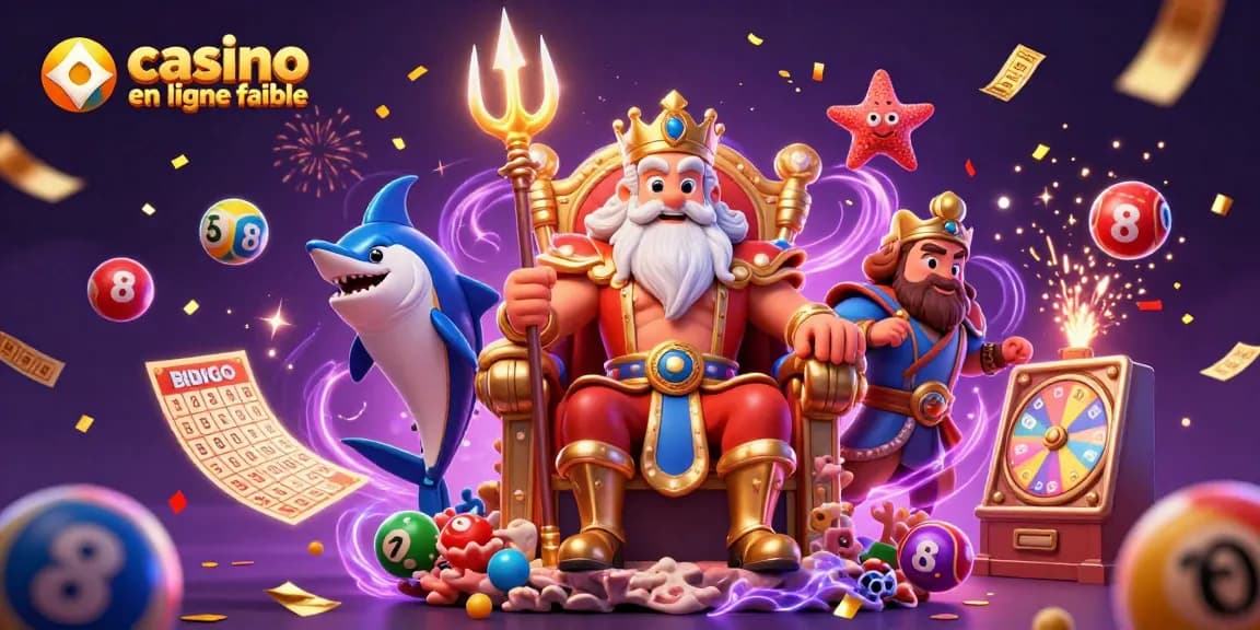 Vivez la magie avec Neptune et ses éléments colorés dans ce casino en ligne fiable.