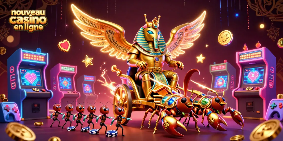 Profitez de l'univers captivant du nouveau casino en ligne avec des jeux éblouissants et des animations fascinantes.