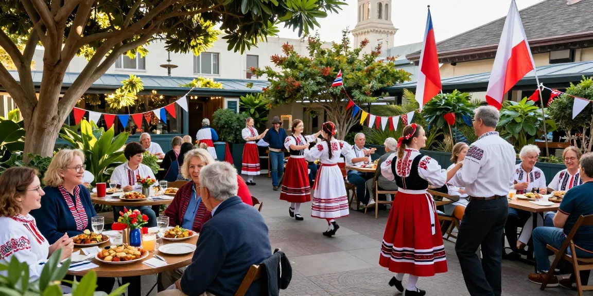 Celebration of Polish culture in San Francisco at https://www.sfpol.com/ with community gathering and festive atmosphere.