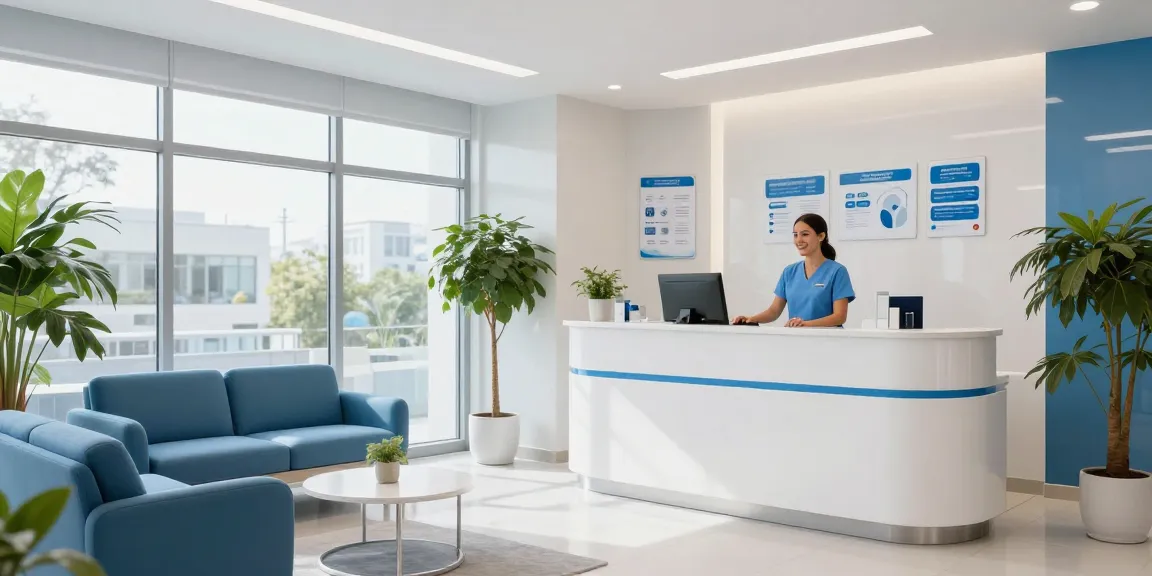 Hair transplant Istanbul services at a modern health clinic, showcasing friendly staff and patient care.