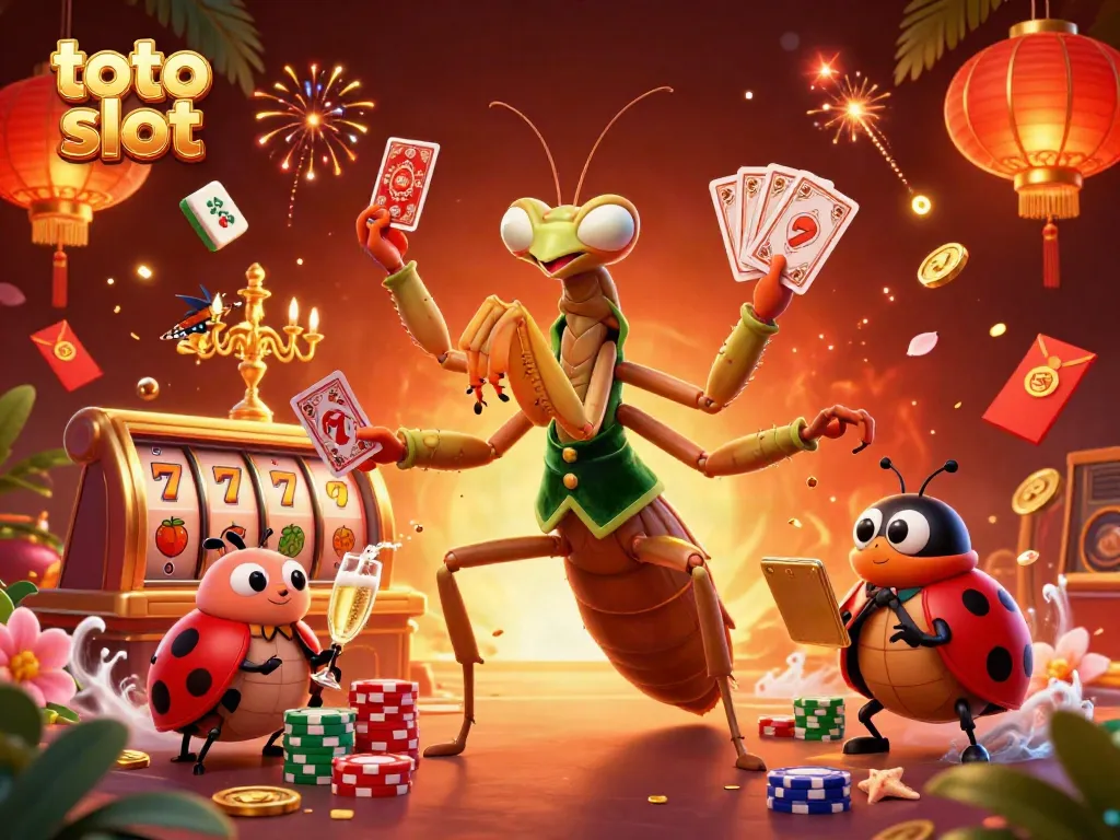 Menangkan permainan toto slot dengan grafis slot yang kaya dan karakter menarik.