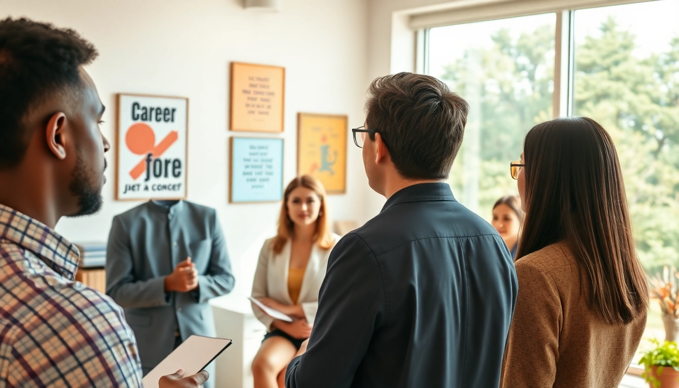 Helping individuals Find my true calling through guidance in a vibrant office.