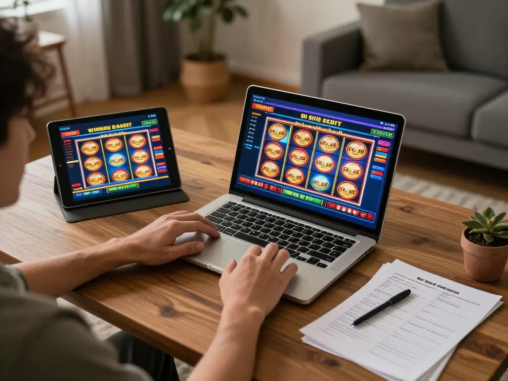 Engaging in situs slot gaming online with cozy home setup and gaming notes