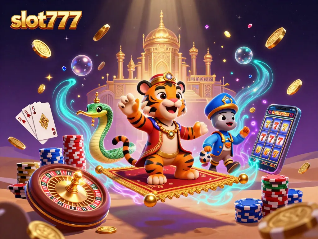 Menangkan slot777 dengan simbol keberuntungan dan jackpot di dunia kasino!