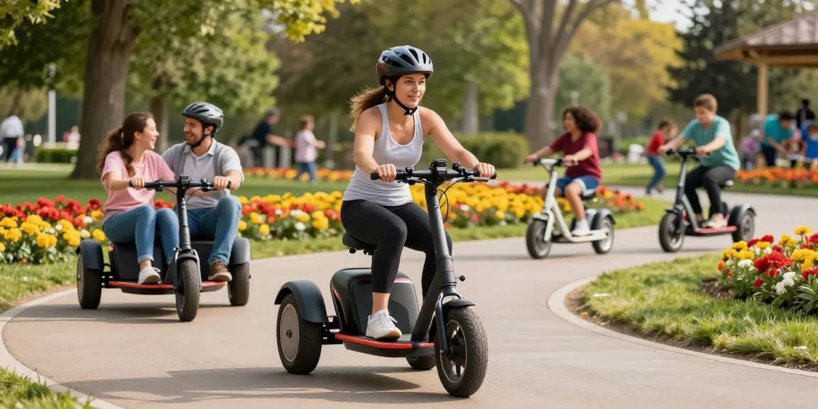 Explore the best electric tricycles for fun outdoor rides in vibrant parks.