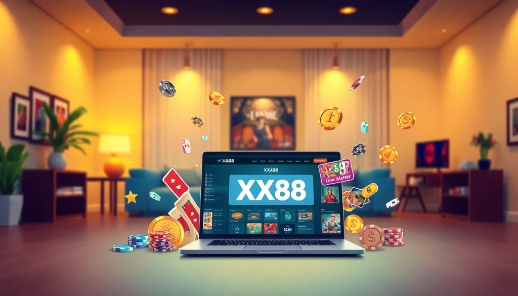 Experience online gaming at https://xx88.pizza/ with vibrant casino graphics and a welcoming atmosphere.