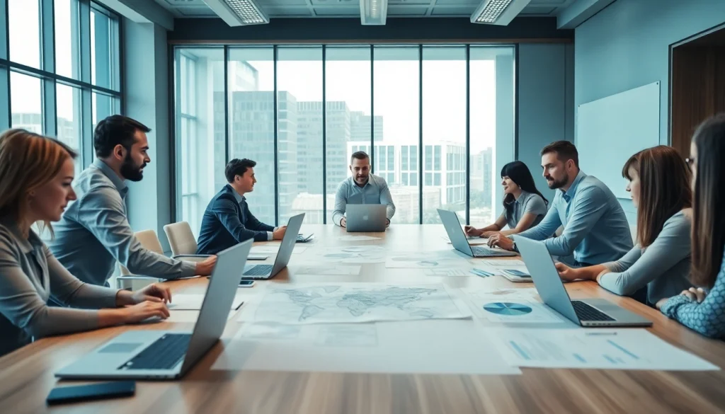 Engaged team collaborating on effective Disaster Recovery Planning strategies.