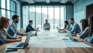 Engaged team collaborating on effective Disaster Recovery Planning strategies.