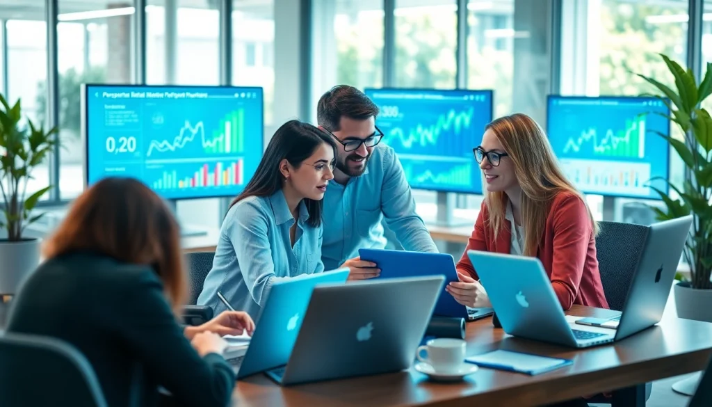 Enhance your business strategy with Malaysia SEO services from our expert team in a collaborative office.