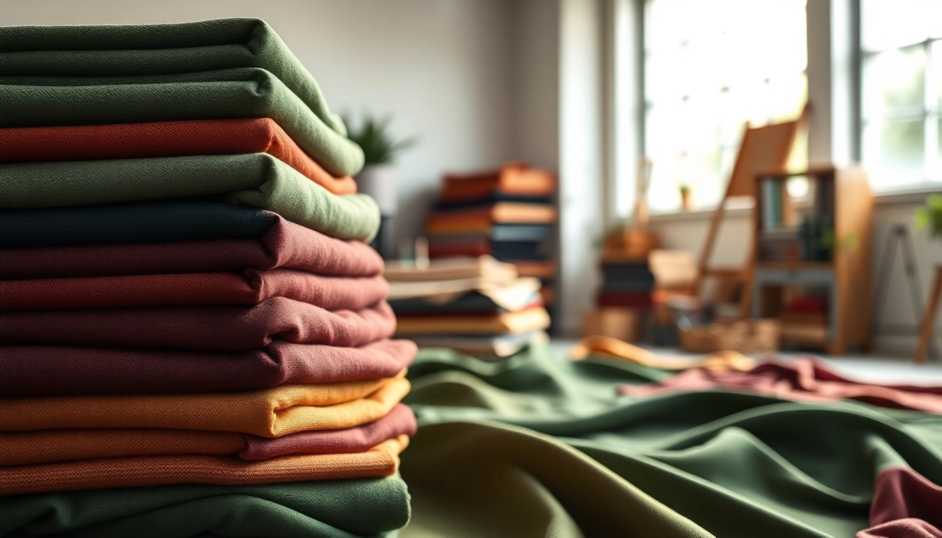 Punta di Roma stoffen in verschillende kleuren en texturen, perfect voor modeontwerpen.