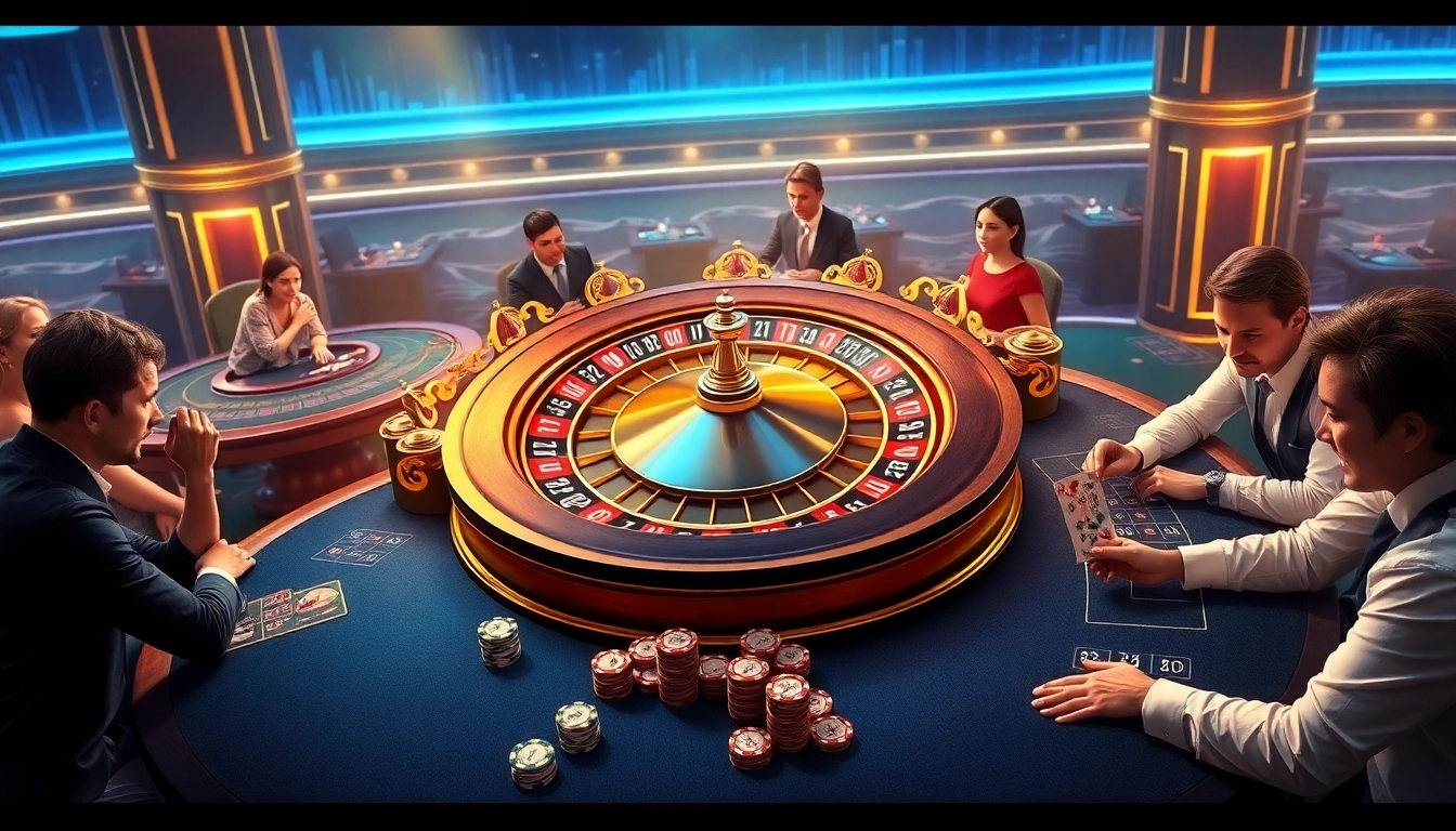 Experience thrilling gaming with XX88 Boats at a luxurious casino table, featuring sailboat poker chips and festive roulette wheel.