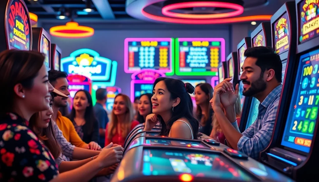 Rasakan kegembiraan bermain pakde4d slot dengan mesin slot yang berwarna cerah.