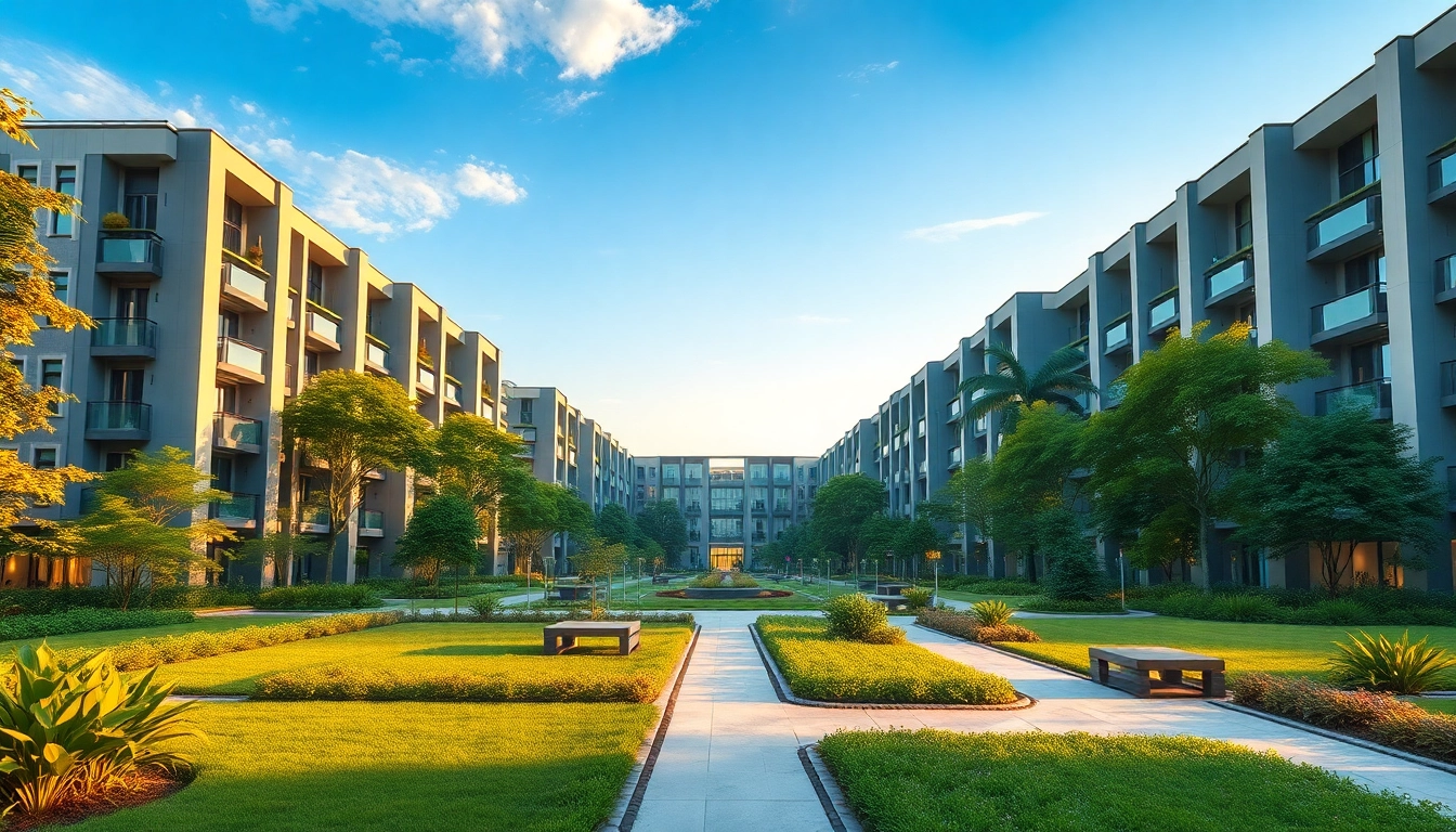 View of the luxurious Tampines St 95 EC surrounded by vibrant landscapes.