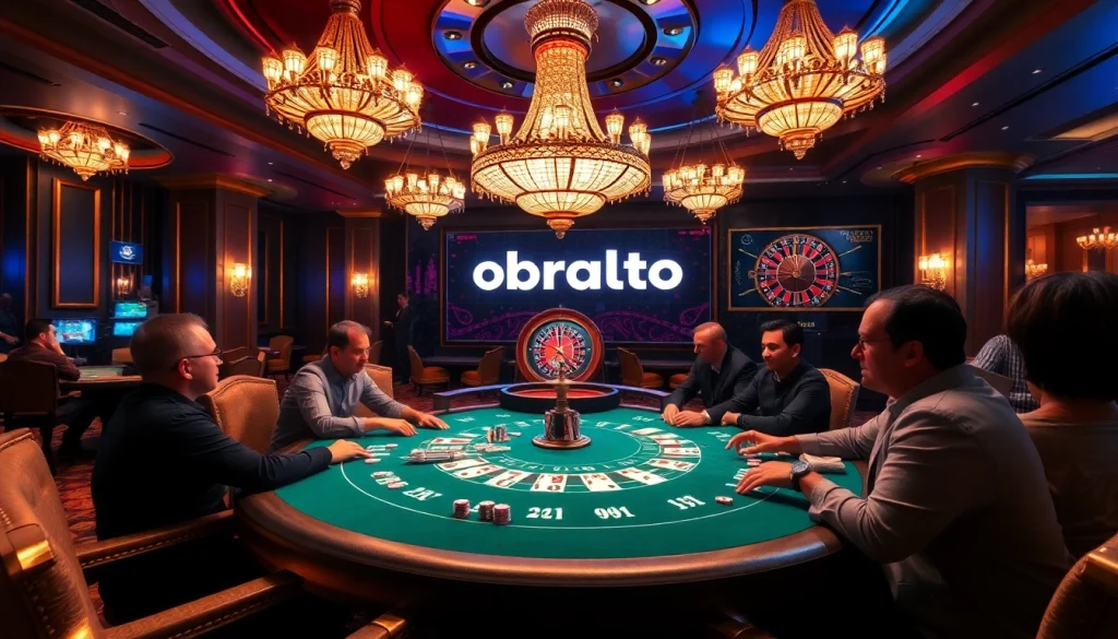 Experience the thrill of obraltoto gambling with vibrant tables and luxurious atmosphere.