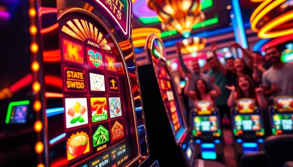 เล่นสล็อต 918kiss slot พร้อมสัญลักษณ์และเงินแจ็คพอตในคาสิโนแห่งความบันเทิง