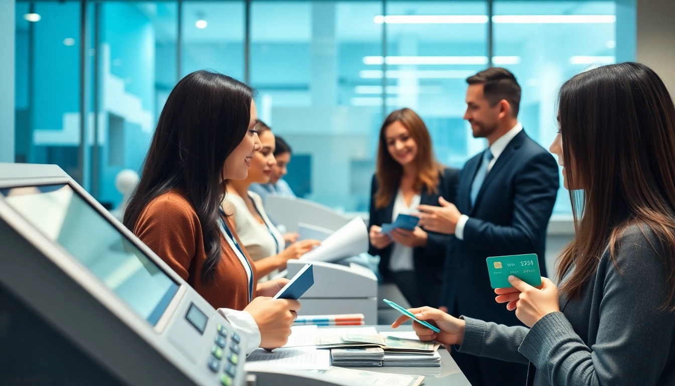 카드깡 신용카드와 현금을 교환하는 거래 과정의 상세한 장면