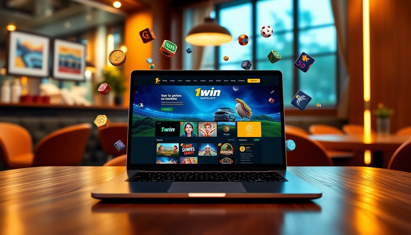 1win sayt ilə interaktiv və müasir qumar saytının görüntüsü