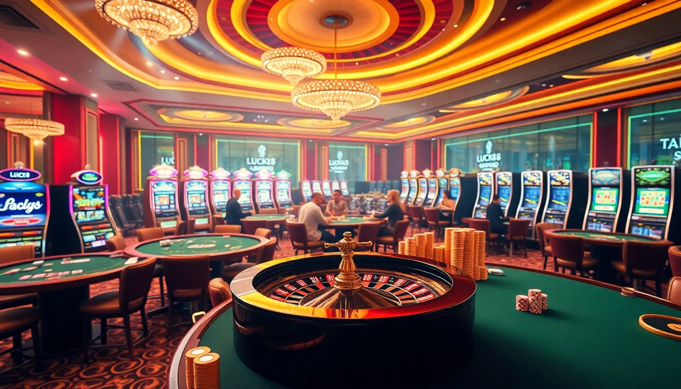 Trải nghiệm sự phấn khích của cá cược tại LUCK8、LUCKY8 với các trò casino sống động và không khí sôi động.