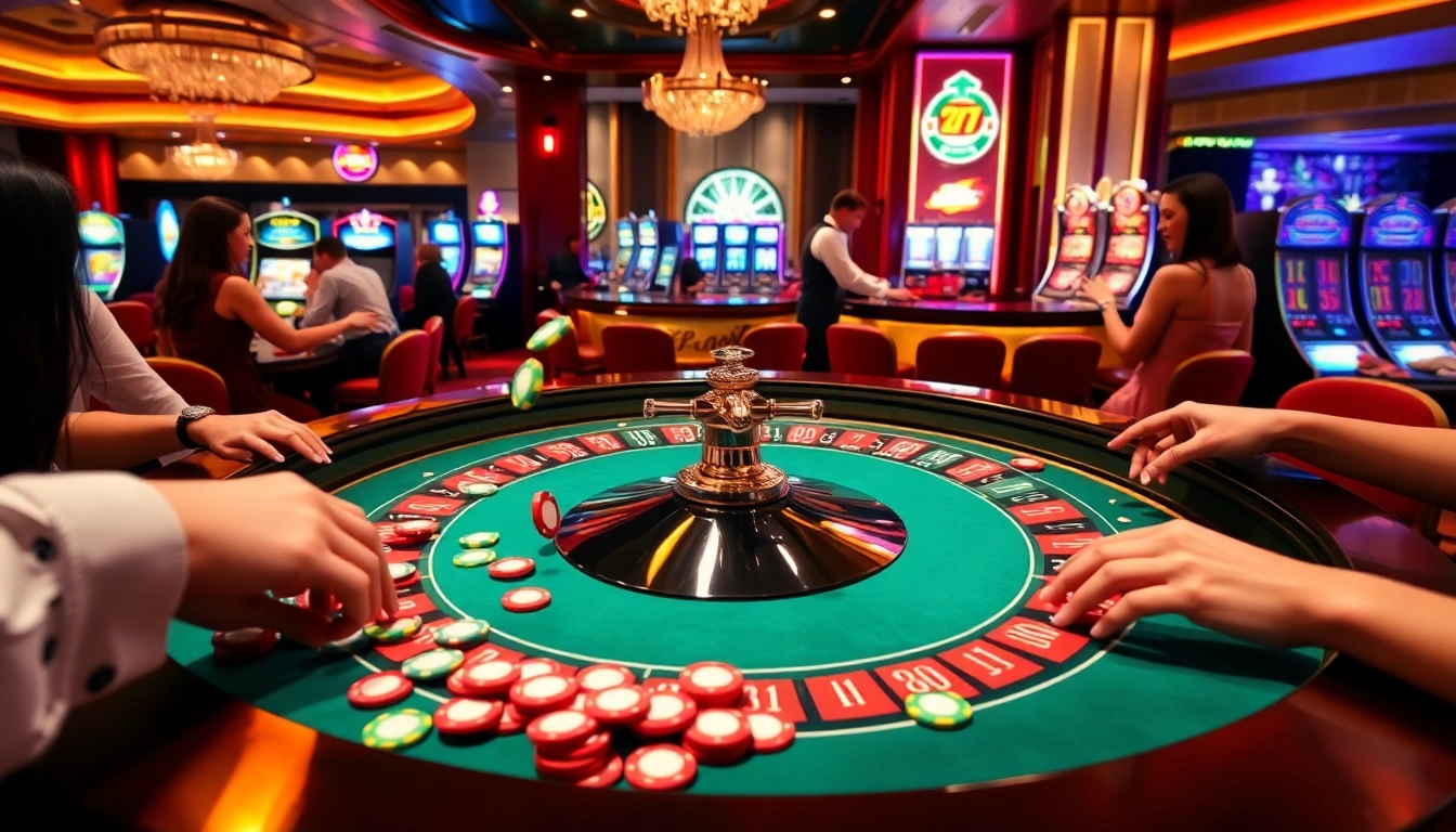 Experience the thrill of casino gaming at link 98win with vibrant tables and lively players.