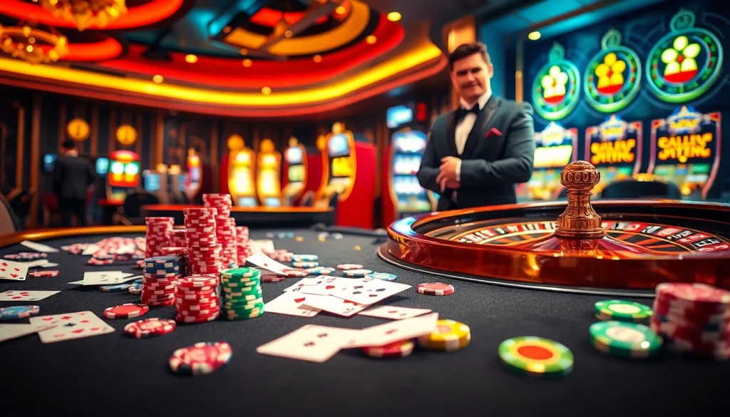 Experience the excitement of RR88 with vibrant casino tables and thrilling gameplay.