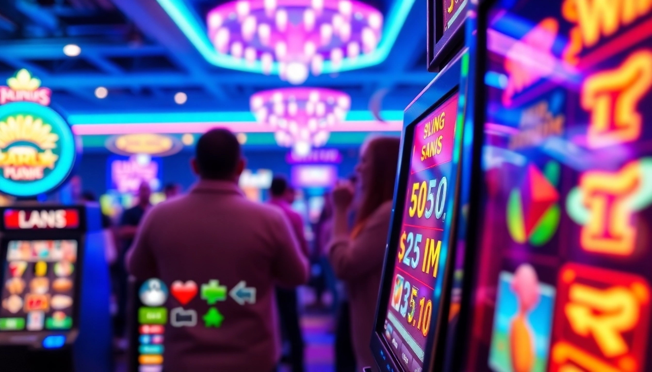 Mereka bermain slot depo 1k di dalam kasino online yang berwarna cerah dan menarik.