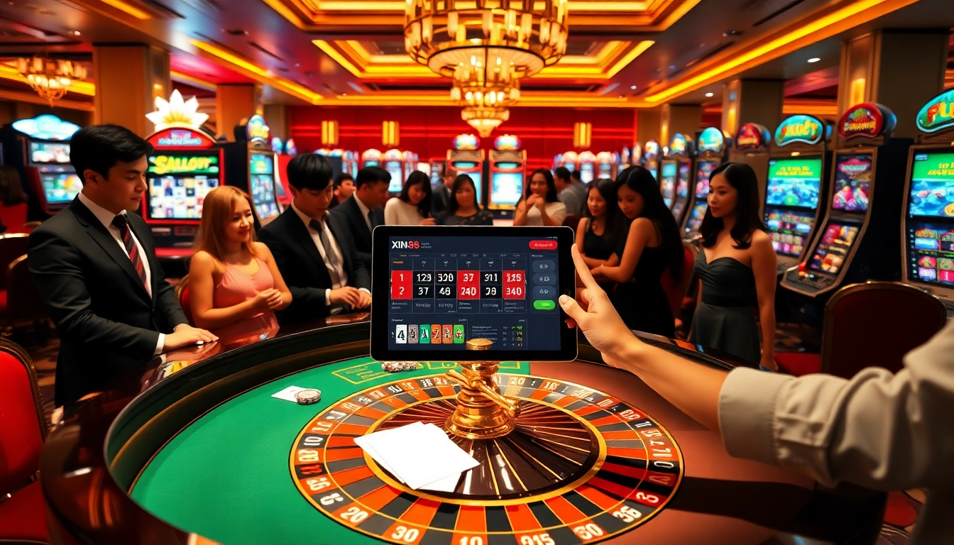Experience thrills at trang chủ xin88 with exciting roulette and vibrant slot games.