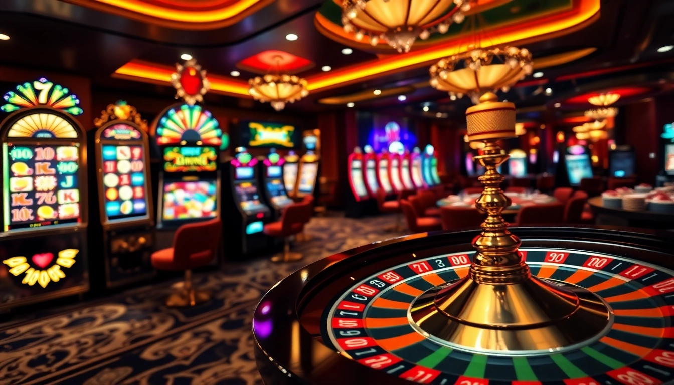 Trải nghiệm cảm giác đánh bạc trực tuyến tại https://luck8.com với hình ảnh casino sang trọng.