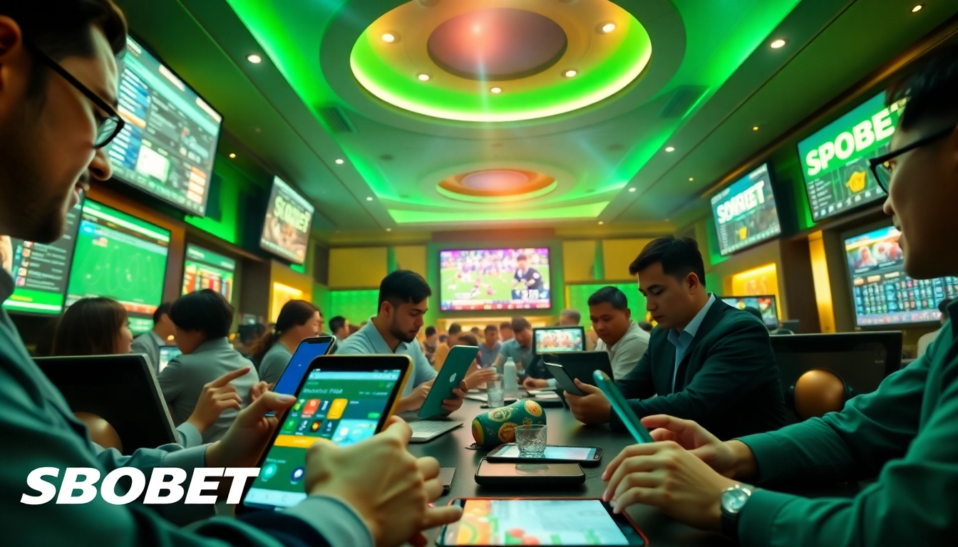 Experience the excitement of sbobet.dance with players involved in dynamic online betting activities.