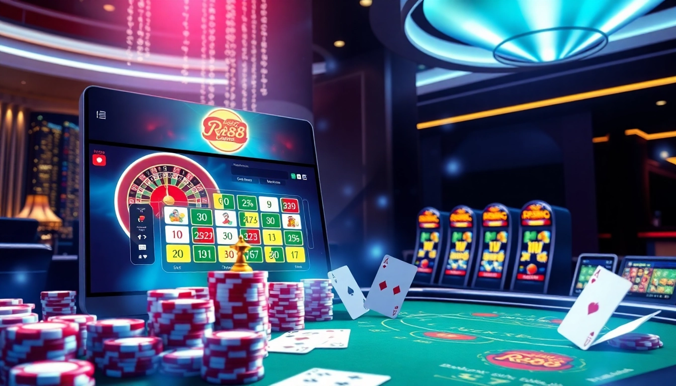 Experience the excitement of online gambling with trang chủ rr88 featuring vibrant casino elements and dynamic gameplay.