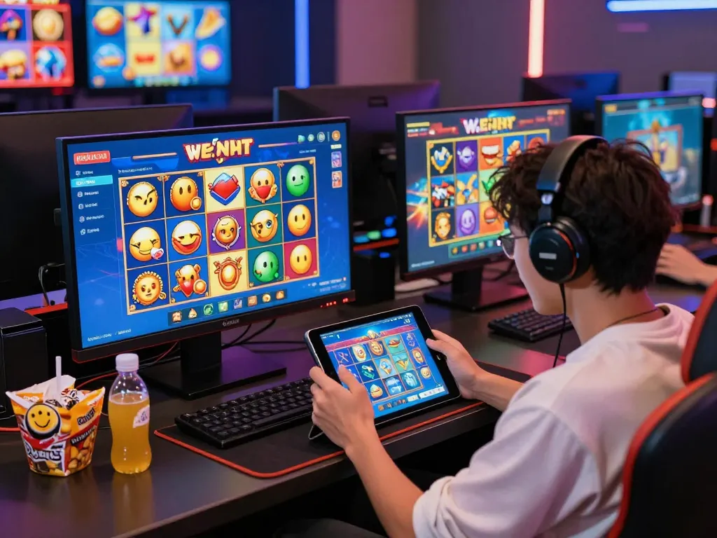 Pengalaman permainan slot online LAOBAN188 yang menarik dengan antarmuka yang ramah pengguna dan grafis yang cerah.