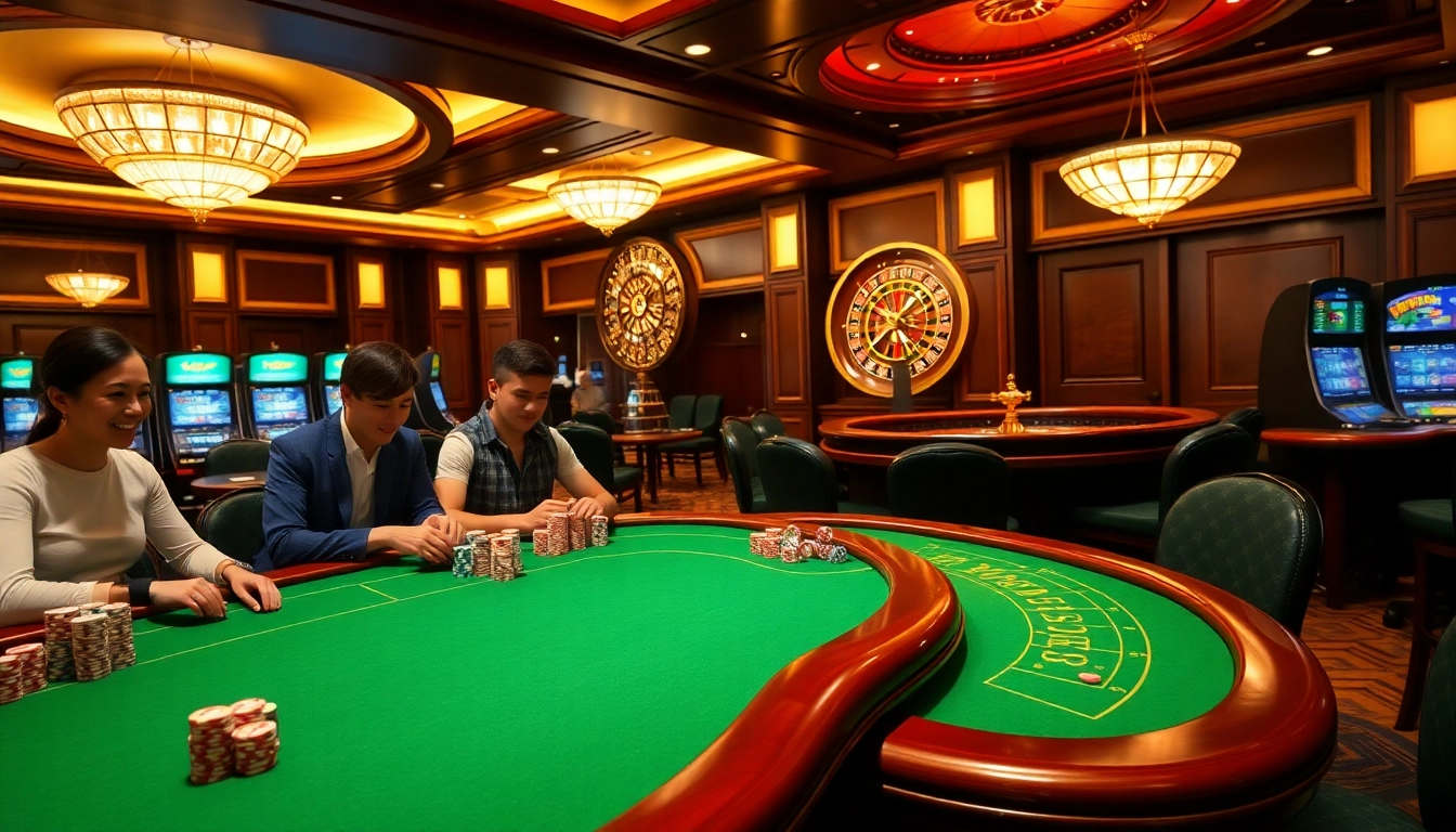 Vivez l'excitation au meilleur casino en ligne avec des tables de poker vibrantes et des jeux à enjeux élevés.