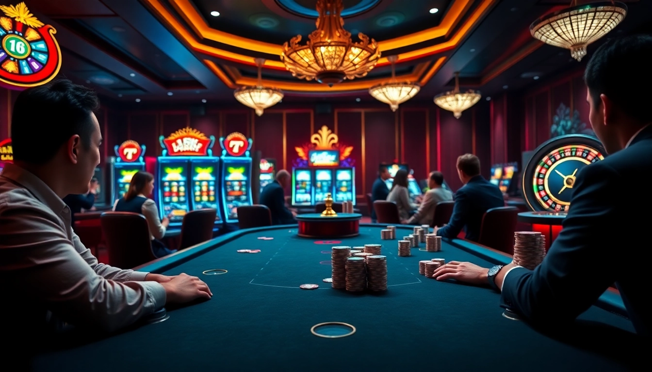 Vivez l'excitation au meilleur casino en ligne avec des jeux de poker animés et des machines à sous étincelantes.