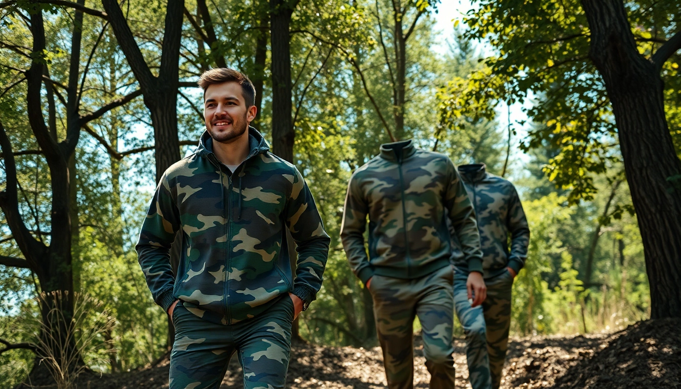 Ontdek camouflage stoffen in kunstzinnige context, met focus op textuur en patroon.