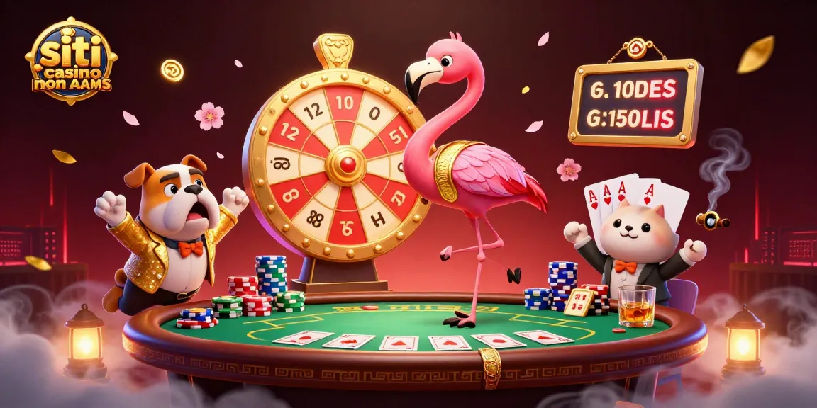 I migliori siti casino non AAMS offrono emozioni con premi strabilianti e vincite spettacolari.